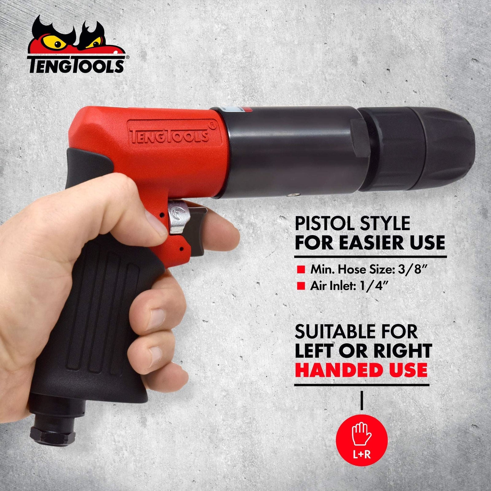 Teng Tools Air Drill 13mm Chuck