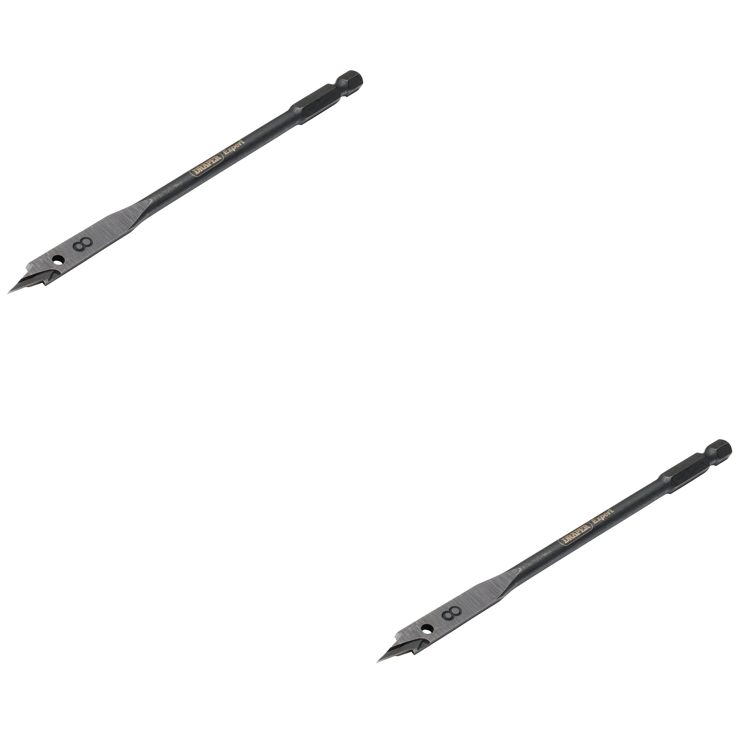 Draper Expert Flat Wood Bit, 8 x 150mm - FB102