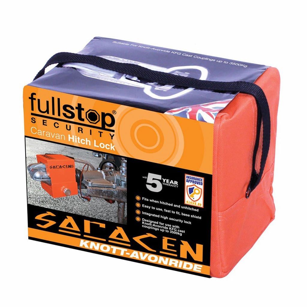 Purpleline Saracen High Security Hitch Lock - Fits Williams Trailers / Knott