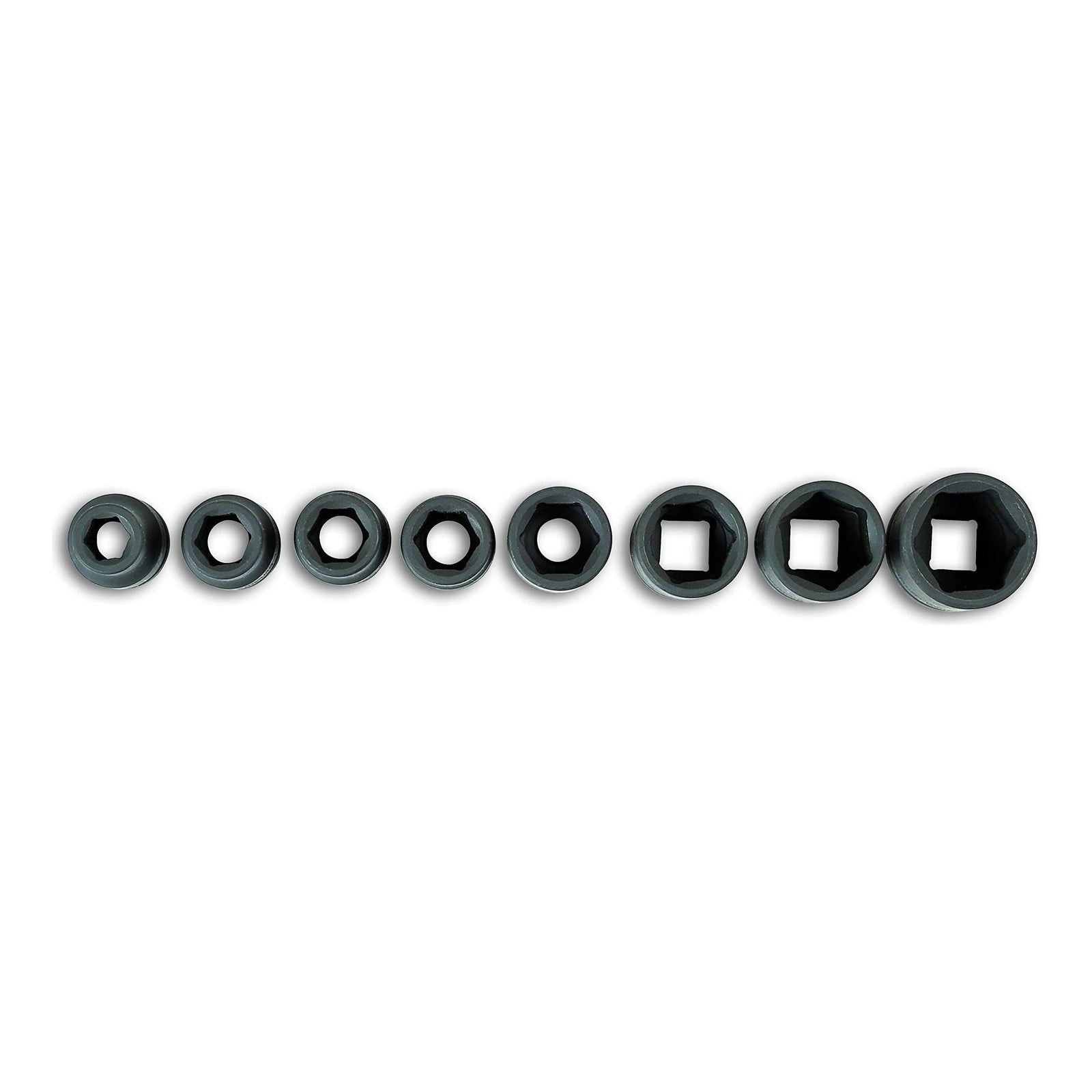 Laser Impact Socket Set 1/2"D 8pc 6490
