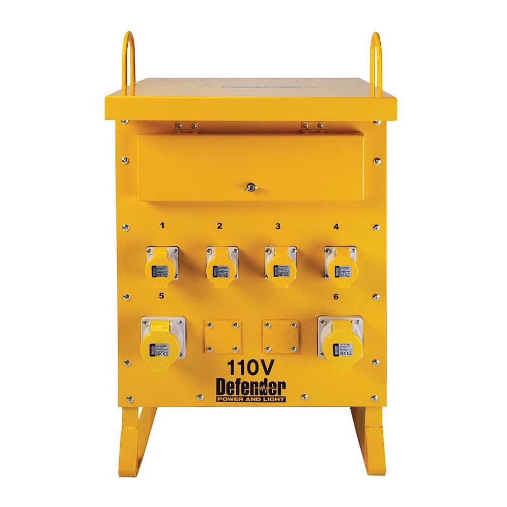 Defender 10kVA 3 Phase Transformer 110V 16A/32A