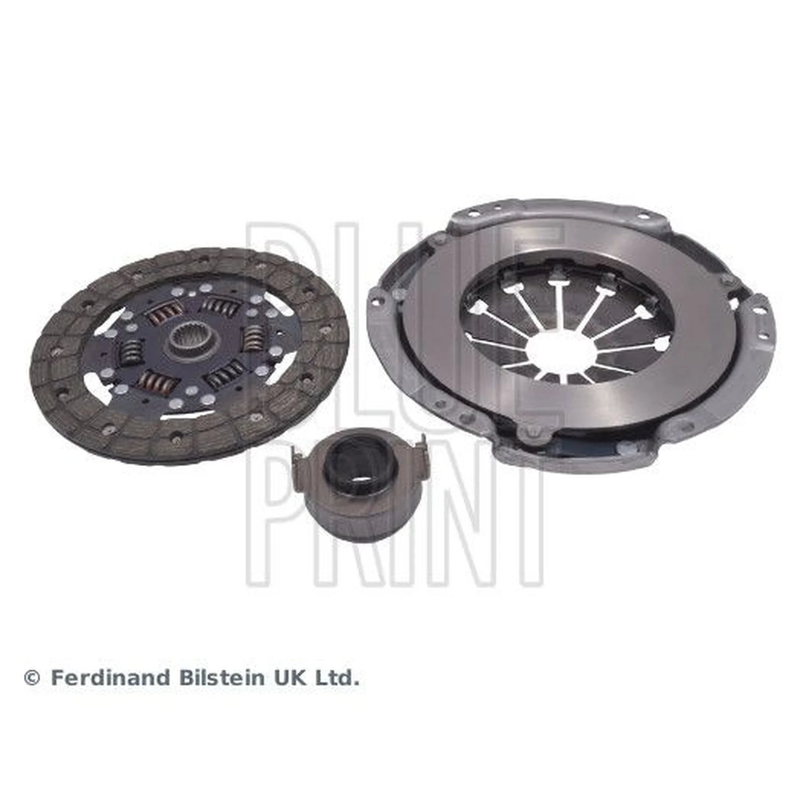 Blue Print Clutch Kit Set 3pc 200mm ADH23042