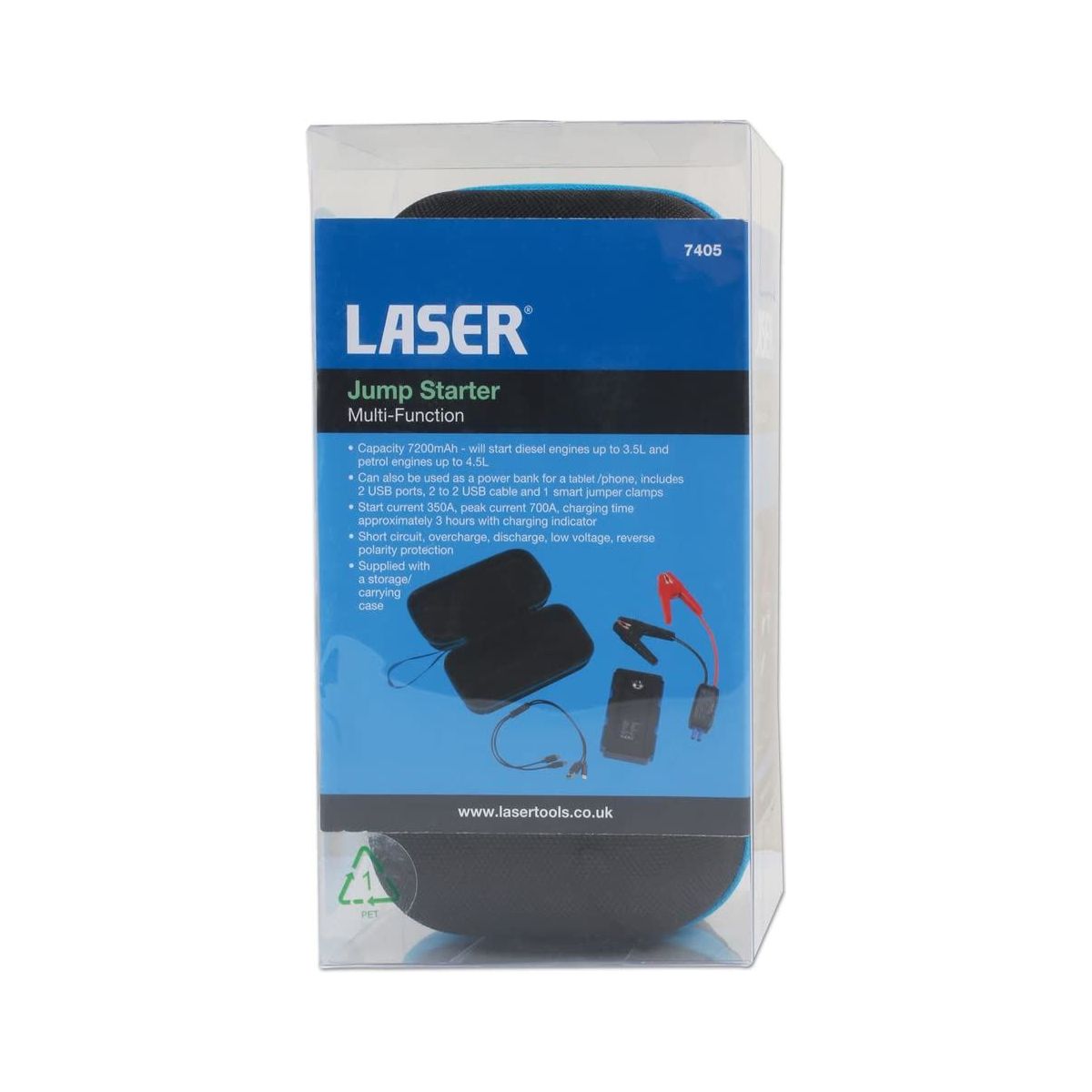 Laser Multi-Function Jump Starter 7405