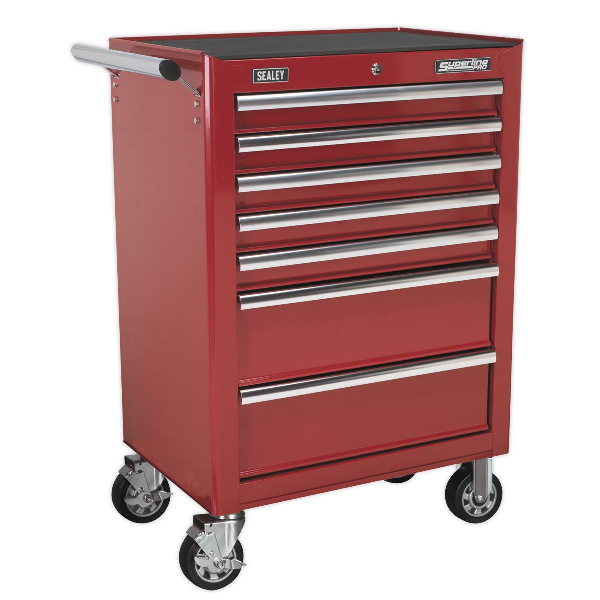 Superline PRO Tool Chest Combination 14 Drawer with 446pc Tool Kit - Red