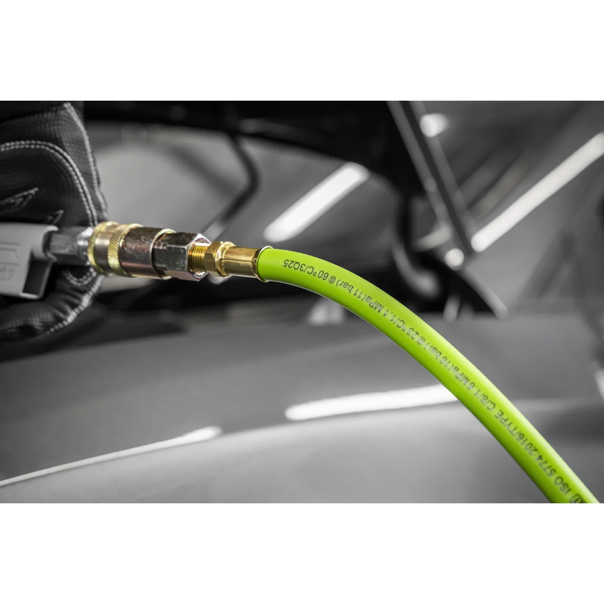 Sealey High-Visibility Hybrid Air Hose 10m x 8mm