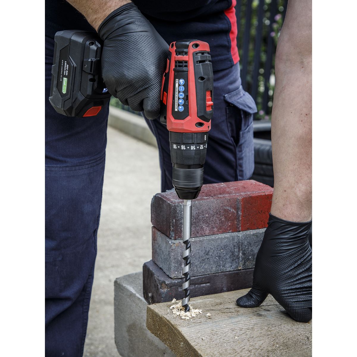 Sealey Auger Wood Drill12 x 235mm AW12x235