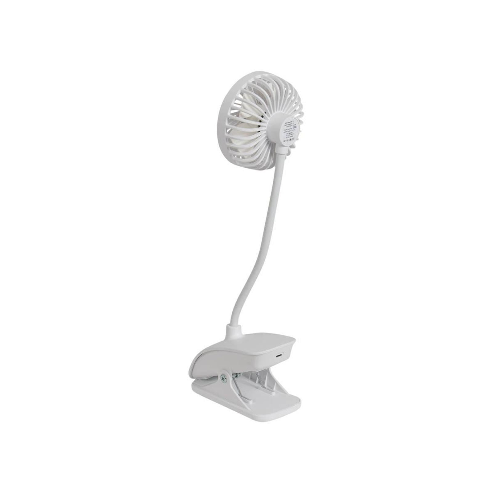 Bo-Camp Table Fan with Clamp Flex Rechargeable