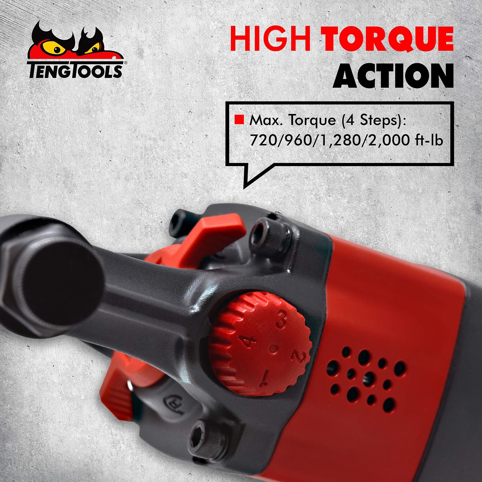 Teng Tools Straight Air Impact Wrench