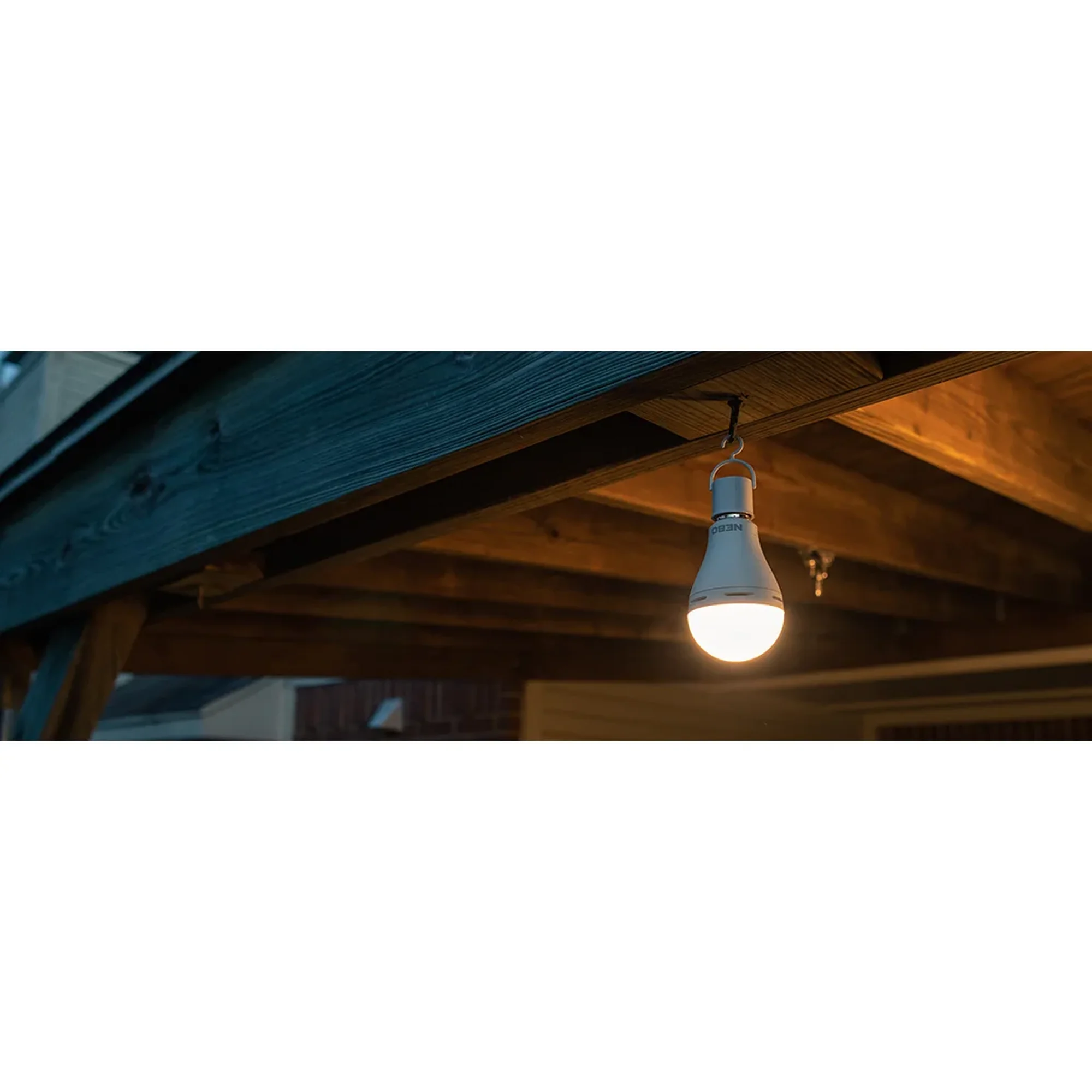 Nebo Blackout Backup Emergency LED Bulb - Rechargeable 8W