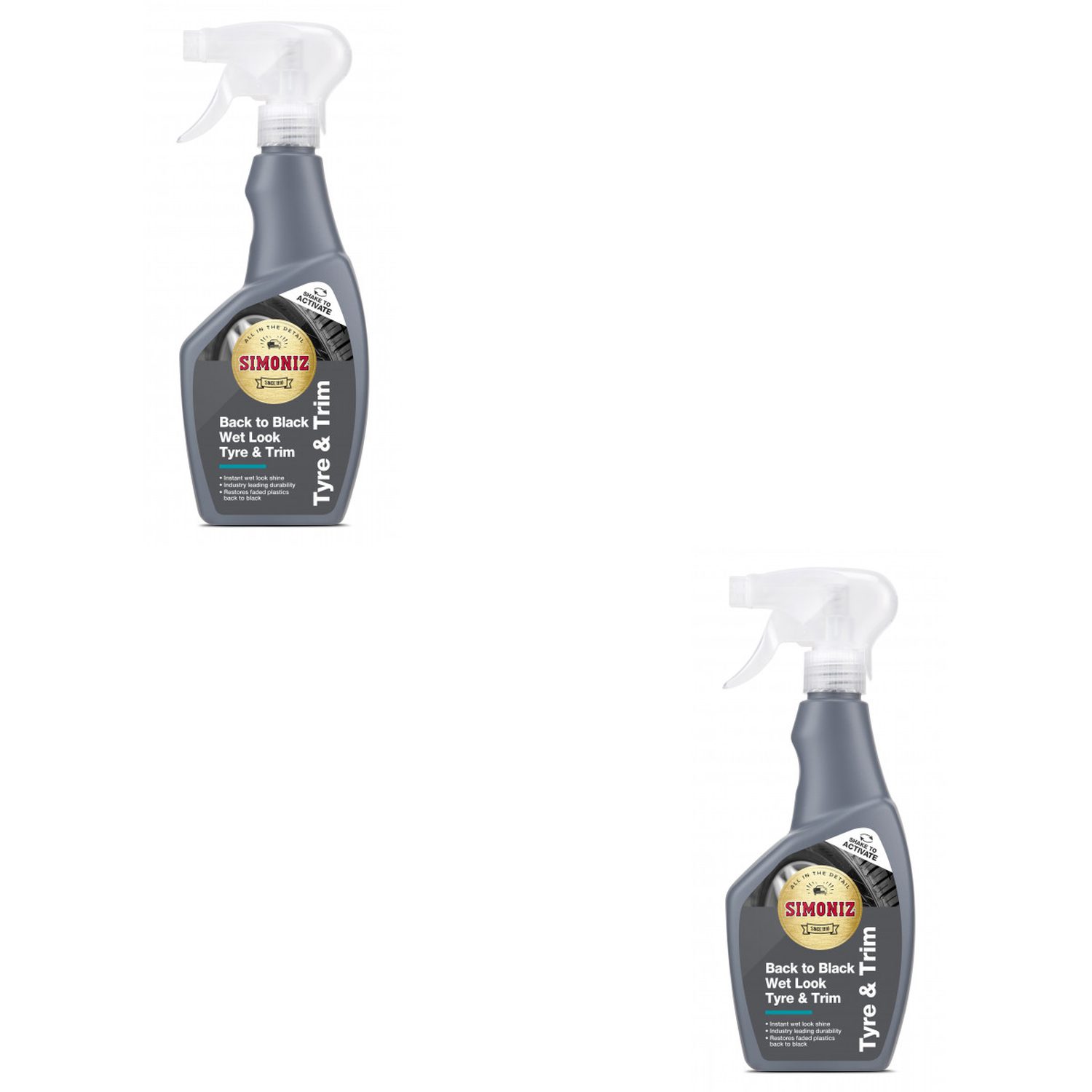 Simoniz Tyre & Trim Cleaner 500ml - Back to Black Wet Look