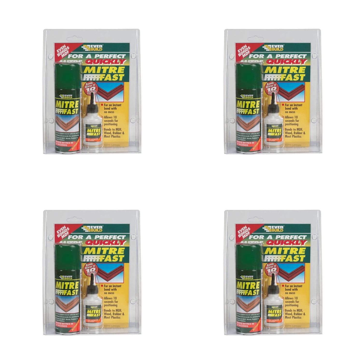 Everbuild Sika 6pc Mitre Fast Kit Standard - 489755 set