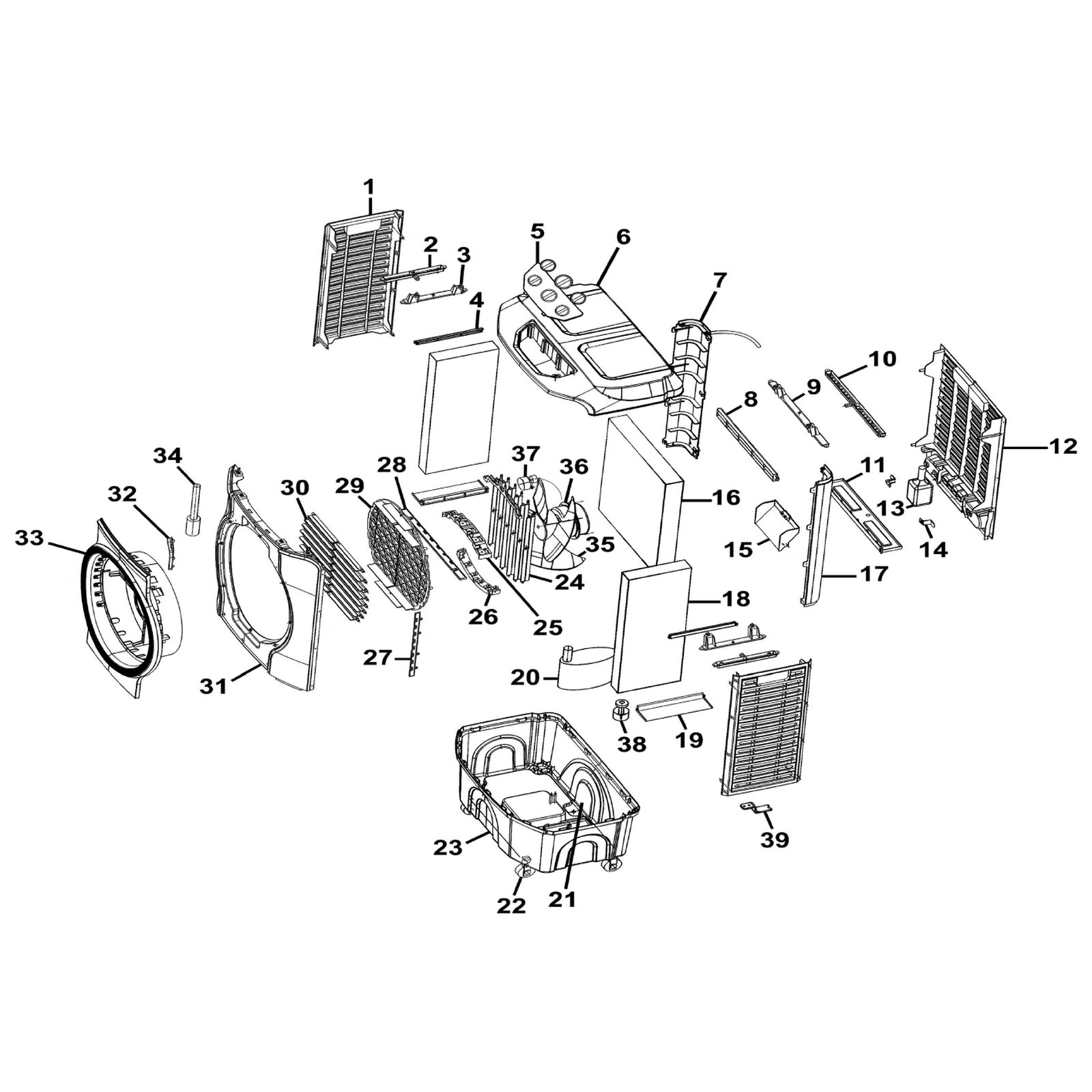 Sealey Fan Motor SAC45-36