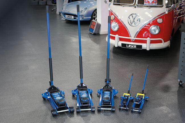 Laser Low Entry Trolley Jack - 2 Tonne