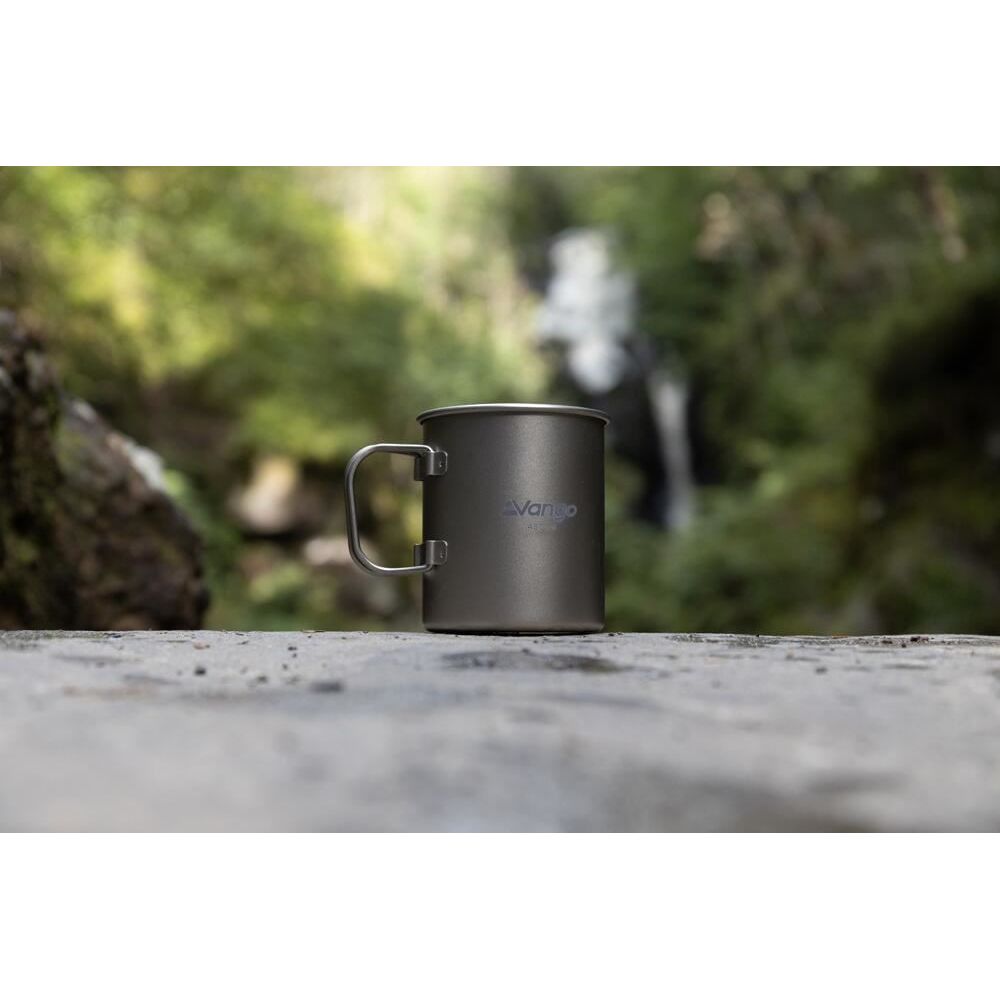 Vango Titanium Single Walled 450ml Mug Titanium