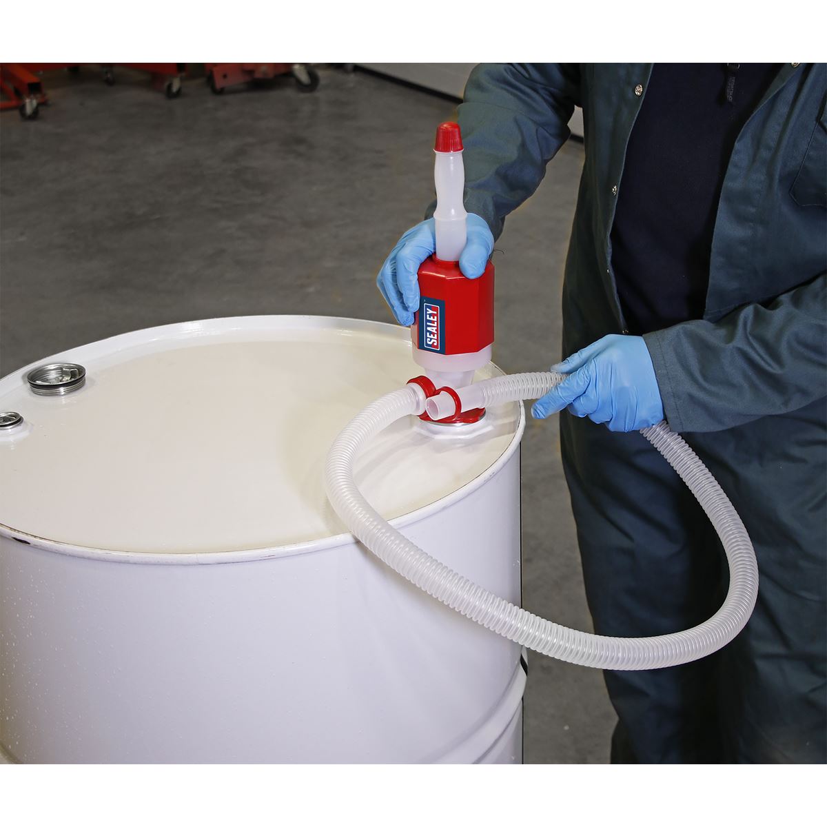 Sealey High Flow Syphon Pump with Segmented Suction Pipe TP782