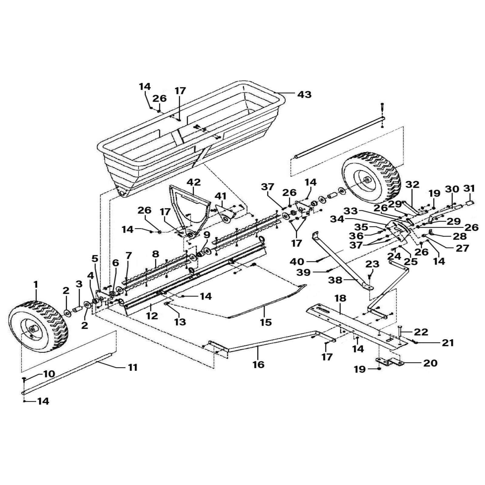 Sealey Control rod SPD80T.32