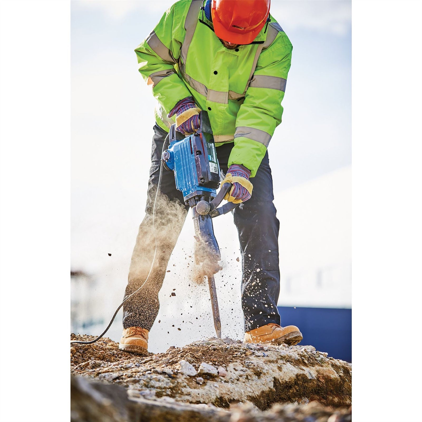 Draper 230V Hex Breaker, 14kg, 1500W 56409