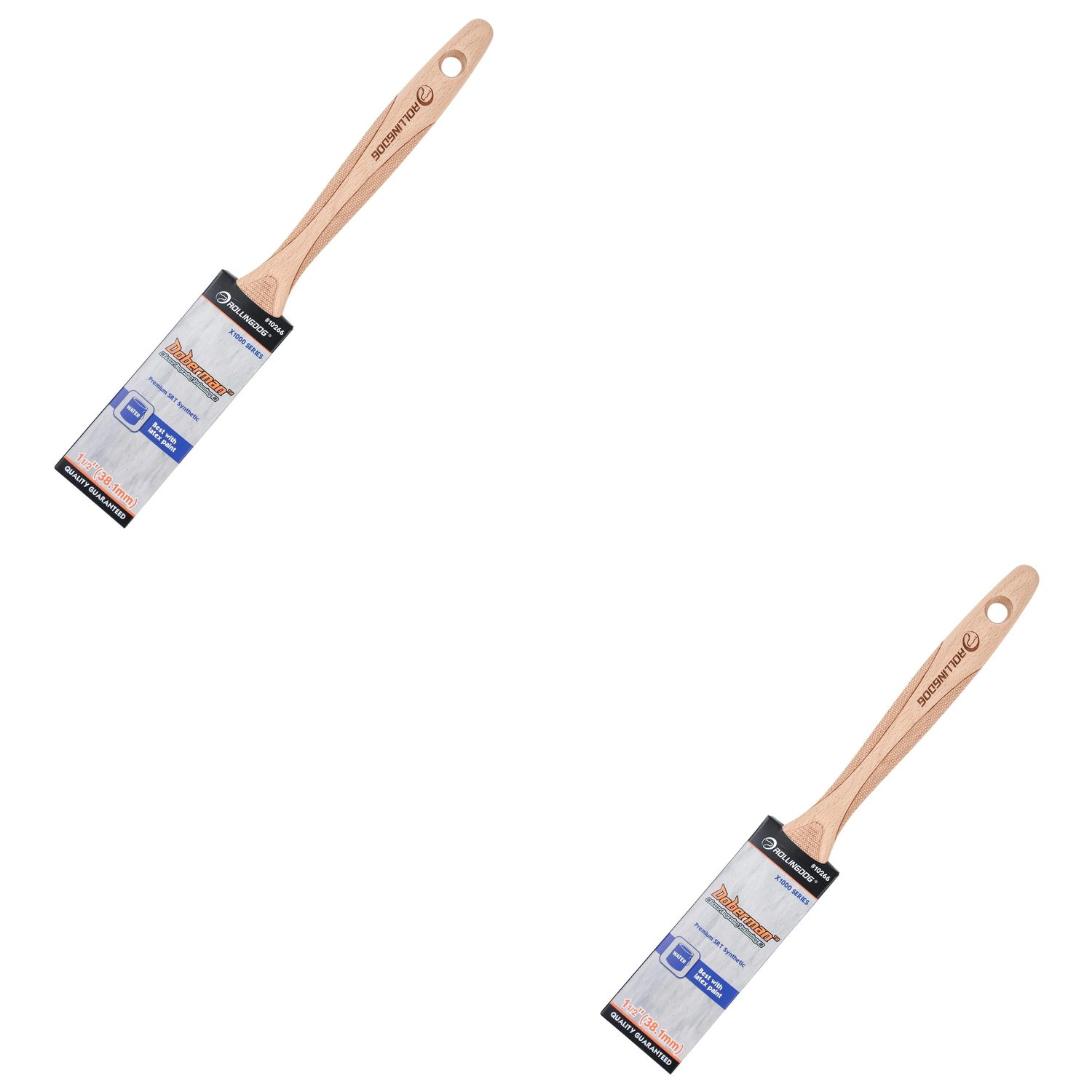 ROLLINGDOG DOBERMAN™ X1000 Series Flat Paint brush 1-3"