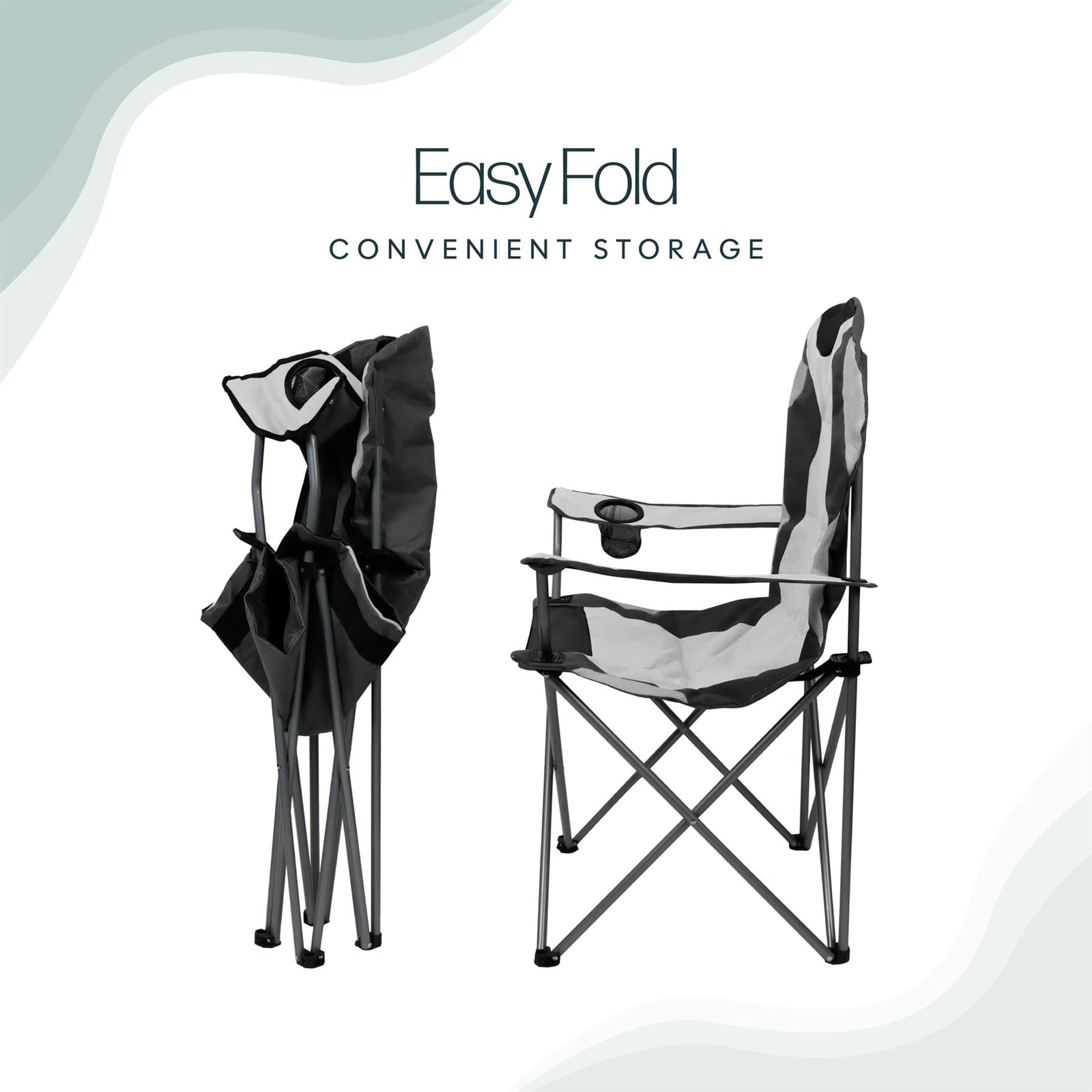 Leisurewize High Back Folding Camping Chair