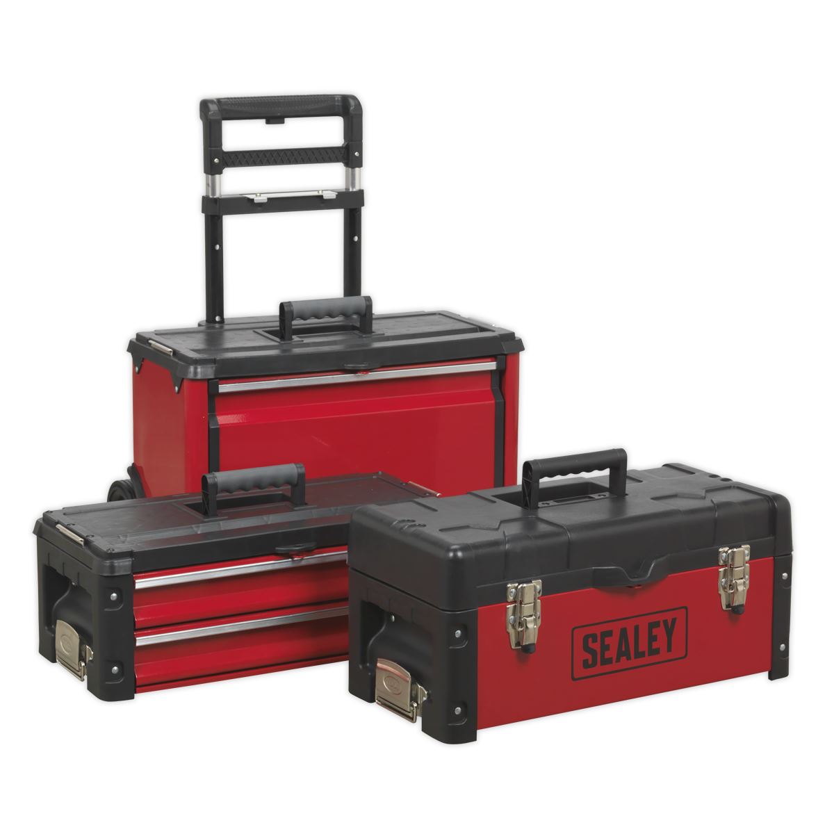 Sealey Mobile Steel/Composite Toolbox 3 Compartment AP548