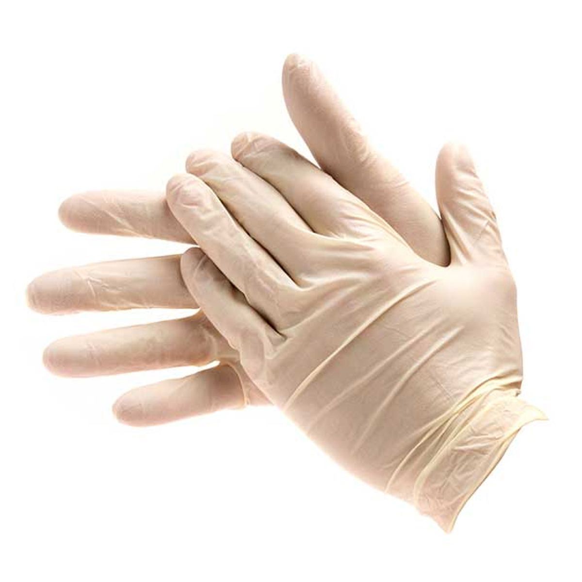 Triple QX Powder Free Latex Gloves (Small Box of 100): Durable & Comfortable Gl