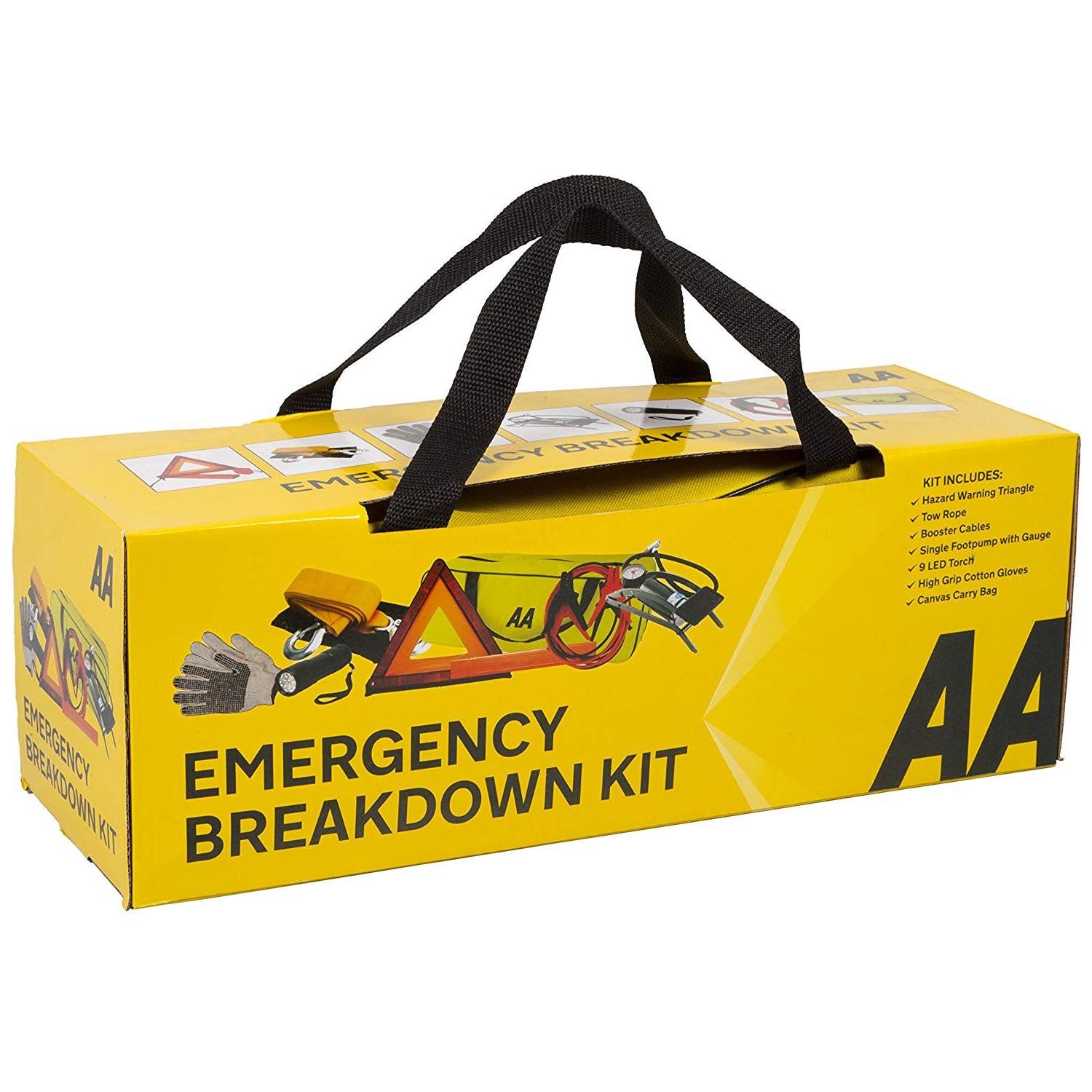 AA Car Emergency Breakdown and Safety Kit