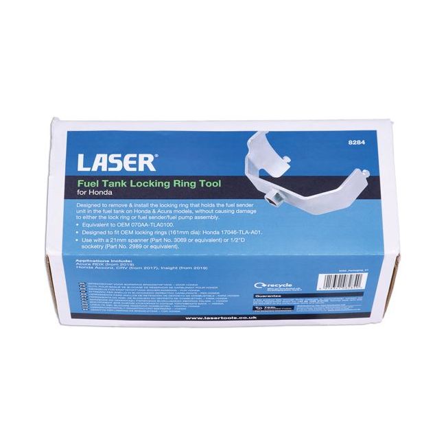 Laser Fuel Tank Locking Ring Tool - for Honda 8284