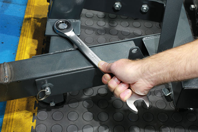 Laser Ratchet Ring Combination Spanner Set 20 - 32mm - 7pc