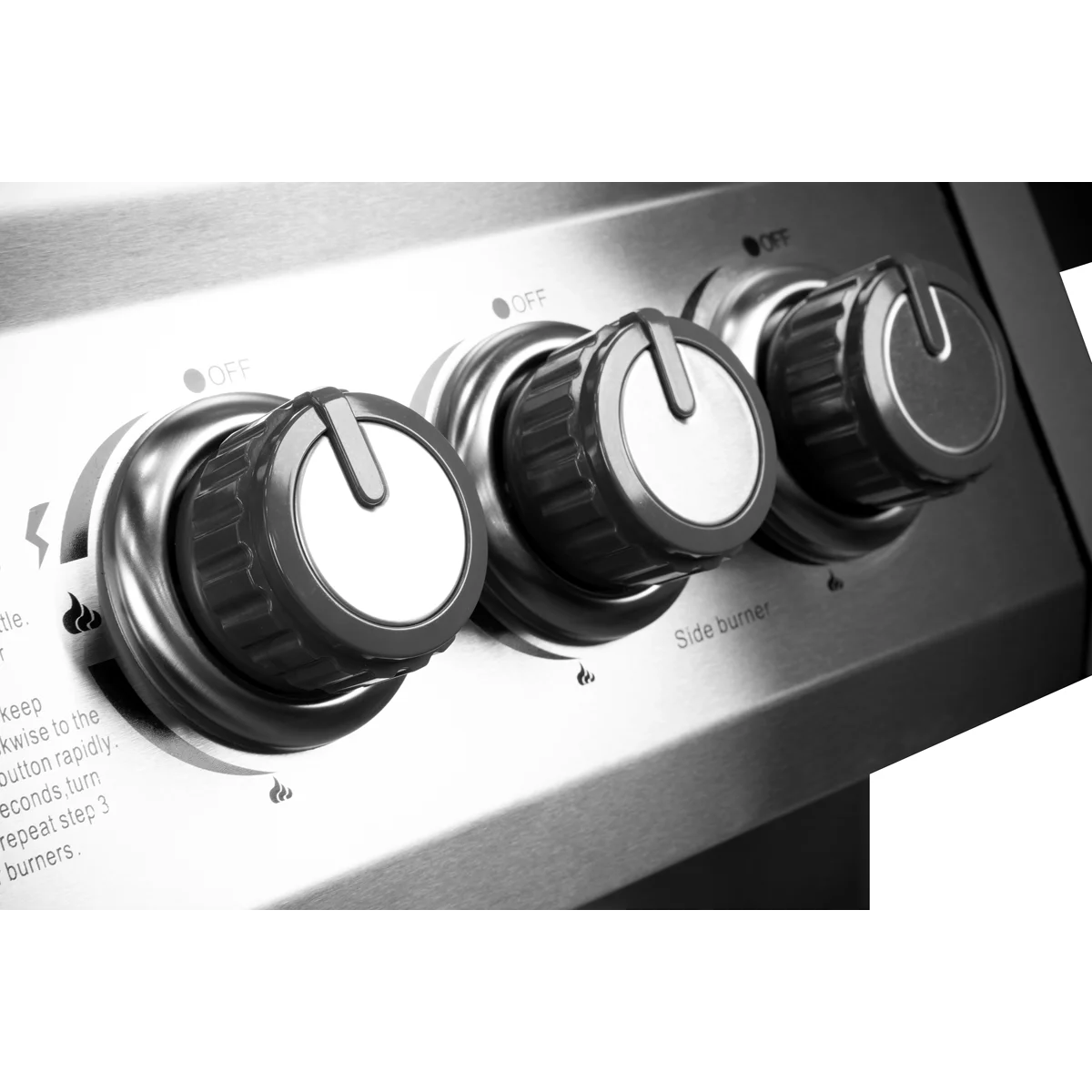 Dellonda 4+1 Burner Deluxe Gas BBQ