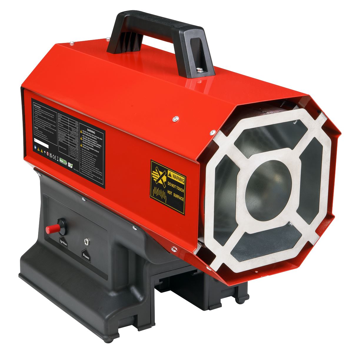 Sealey 2-in-1 Cordless/Corded Space Warmer® Propane Heater 30,000-68,000Btu/hr