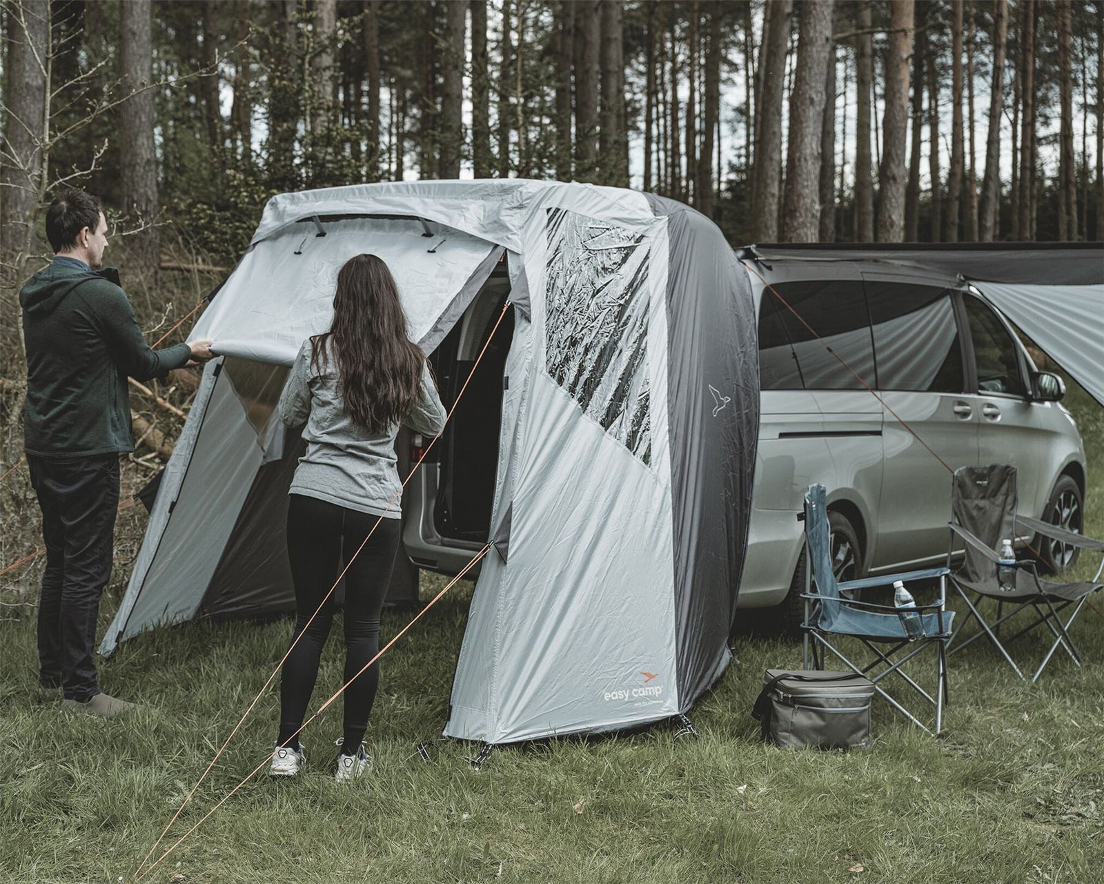 Easy Camp Krossbu Tailgate Awning Grey