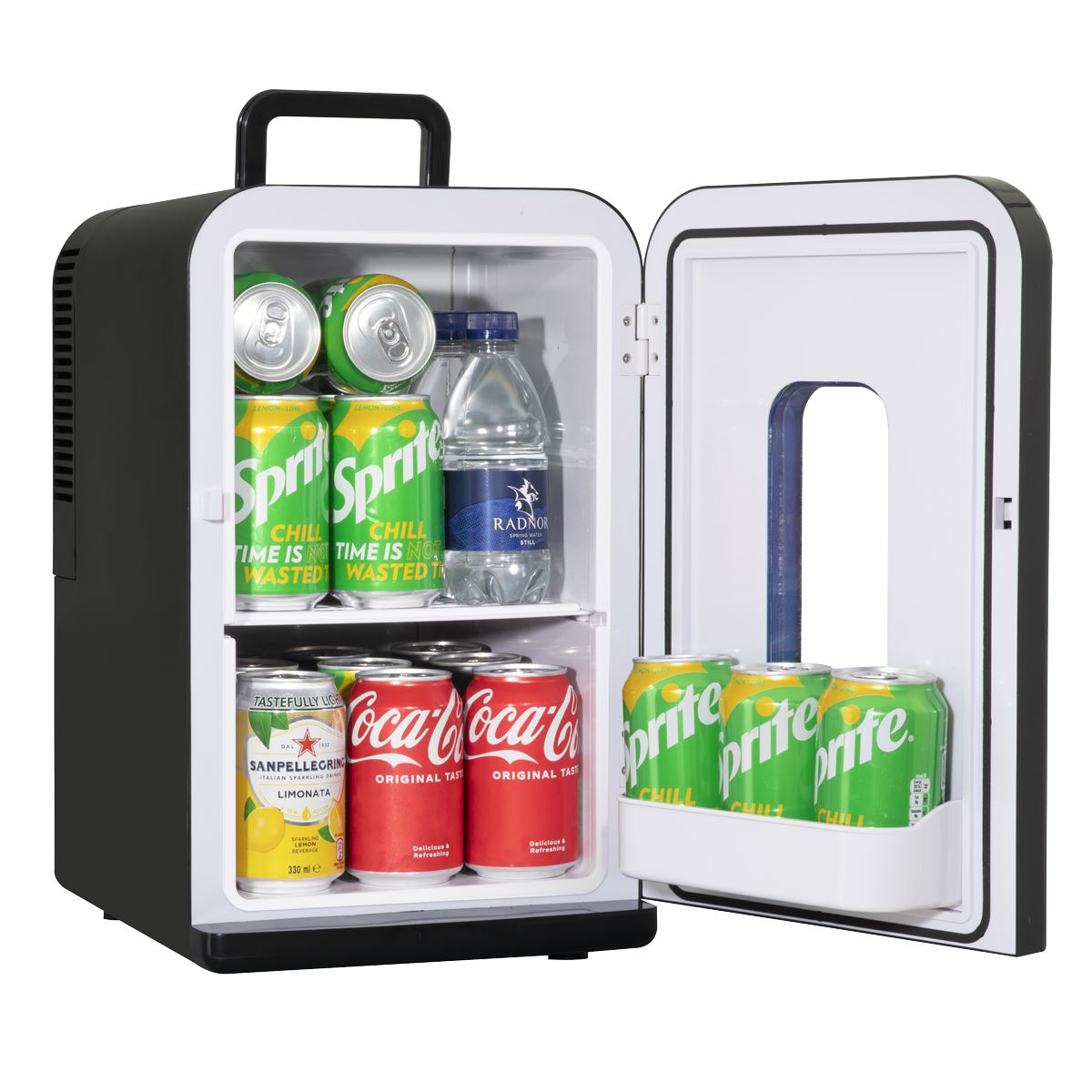 Baridi Mini Fridge/Warmer 15L Capacity 12V/230V - Black DH95