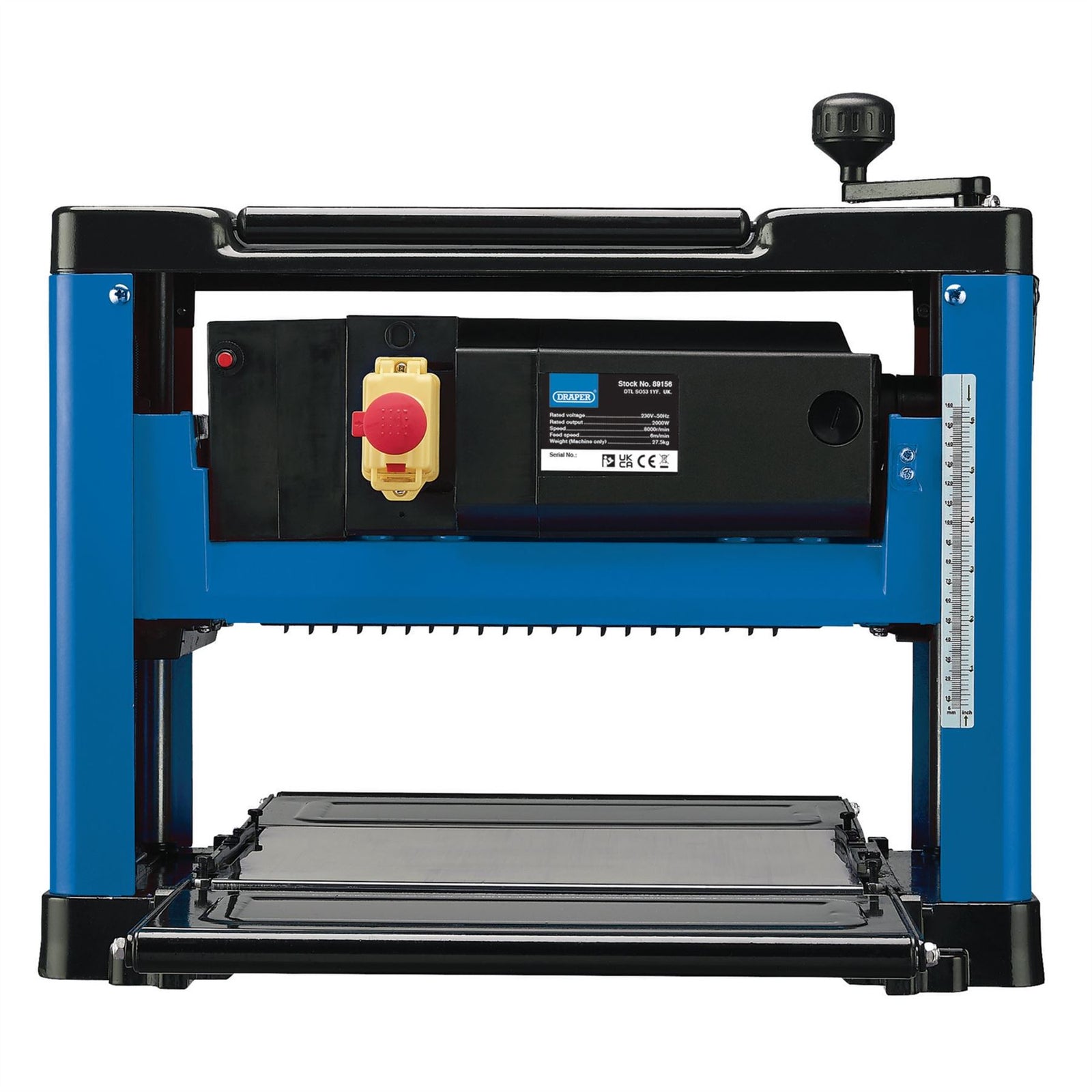 Draper 230V Thicknesser, 330mm, 2000W 89156