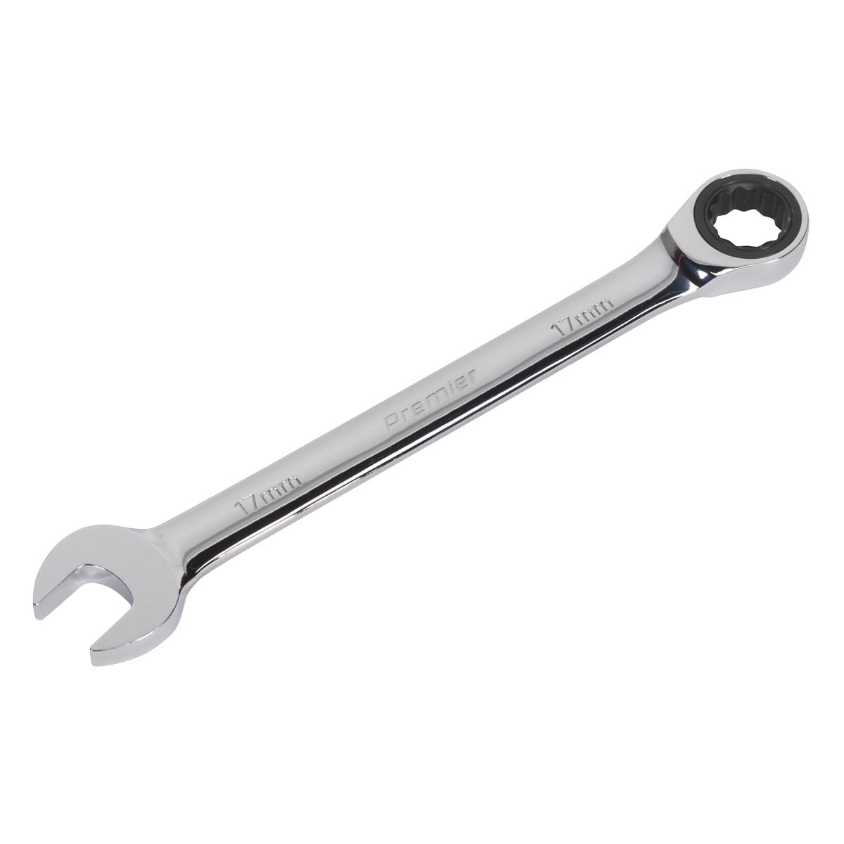 Sealey Ratchet Combination Spanner 17mm RCW17