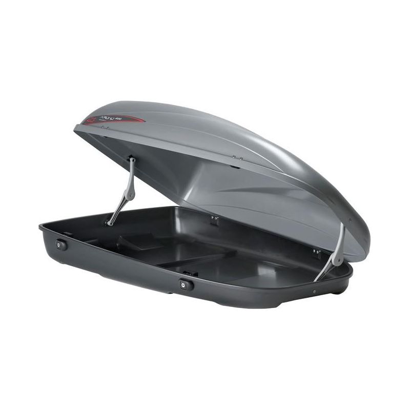 G3 Krono Car Roof Box 400L Carrier Travel Storage Luggage Holder Grey
