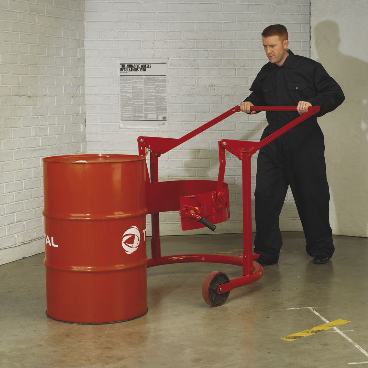 Sealey Mobile Drum Handler 205L DH02