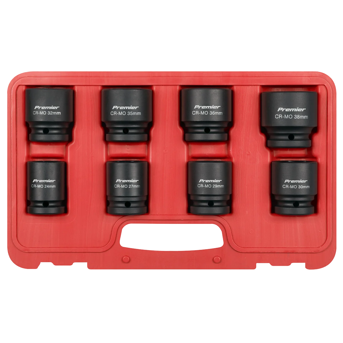 Sealey Premier Impact Socket Set 3/4"Sq Drive 8 Piece