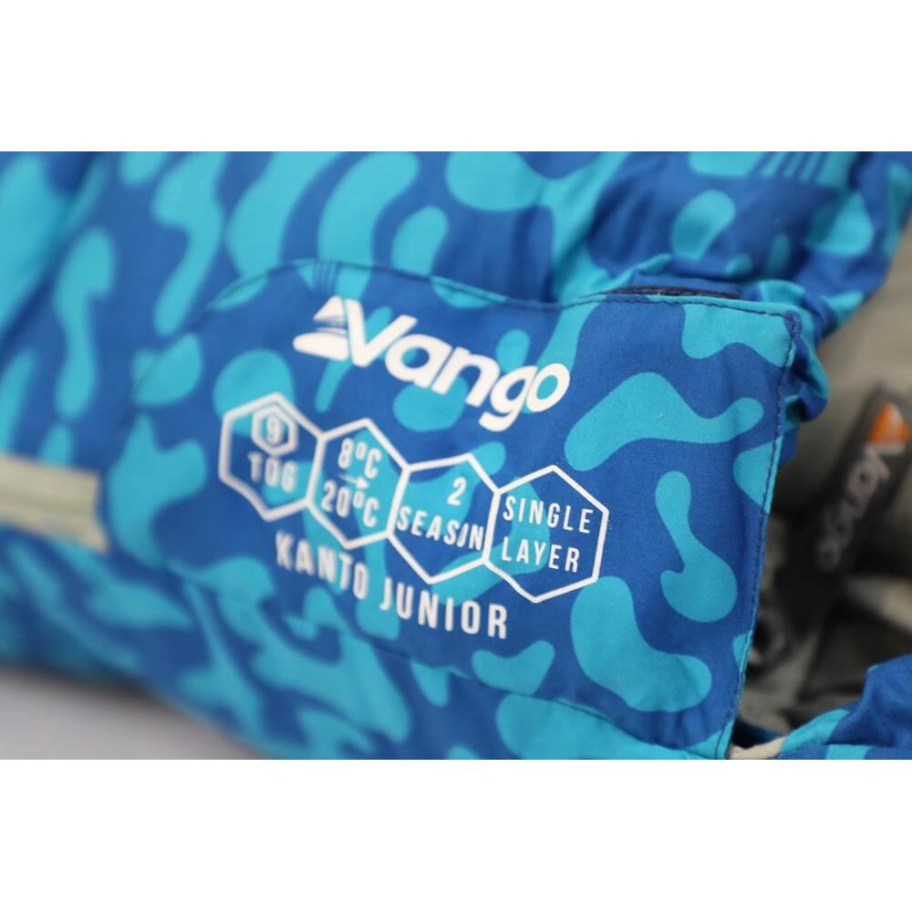 Vango Kanto Junior Junior Atlantic Blue Sleeping Bag