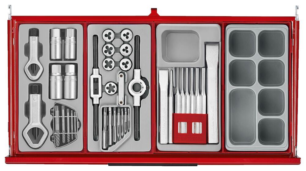 Teng Tools 26" PRO35™ stack tool kit 753 pieces red