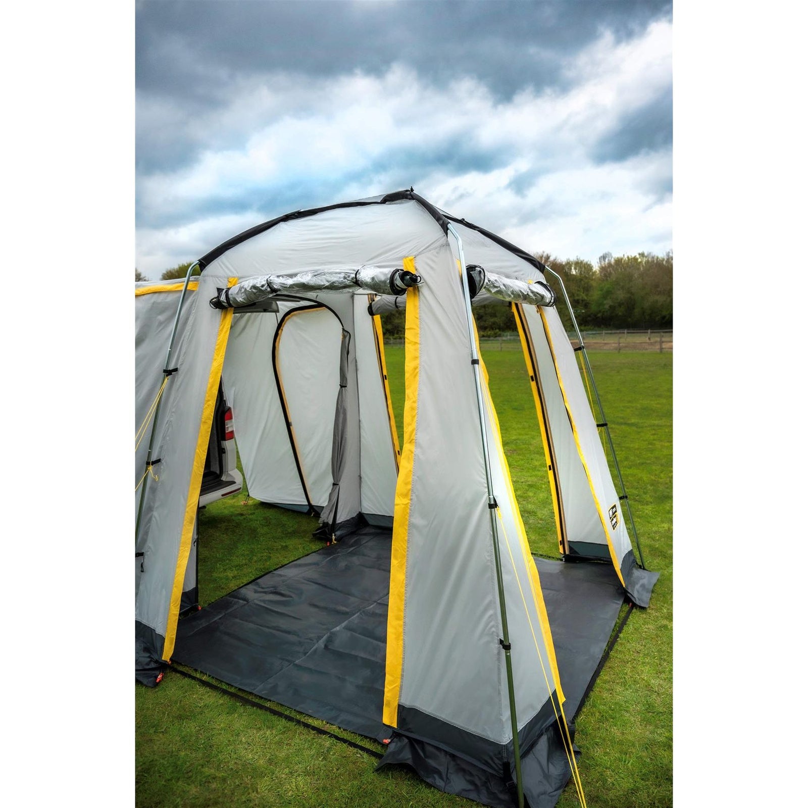 Maypole Broadway Poled Tailgate Awning for Campervan