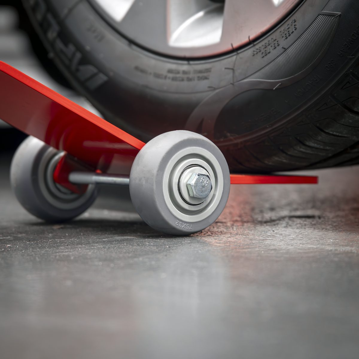 Sealey Long Tyre Jack TJ02 80kg Capacity