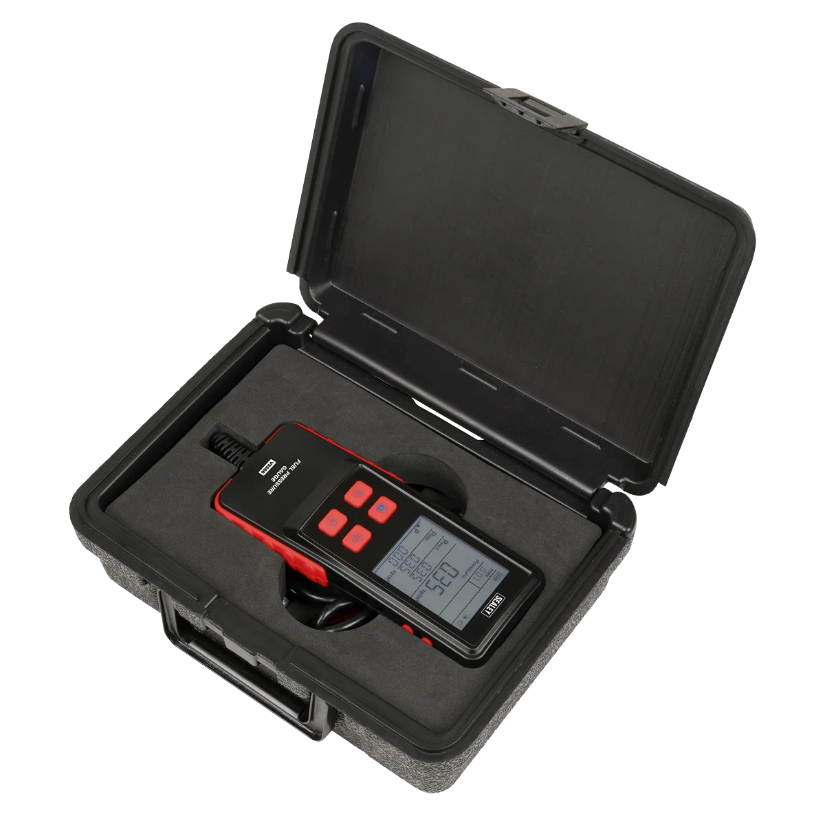 Sealey Digital Fuel Injection Pressure Test Kit VS566 6 Piece