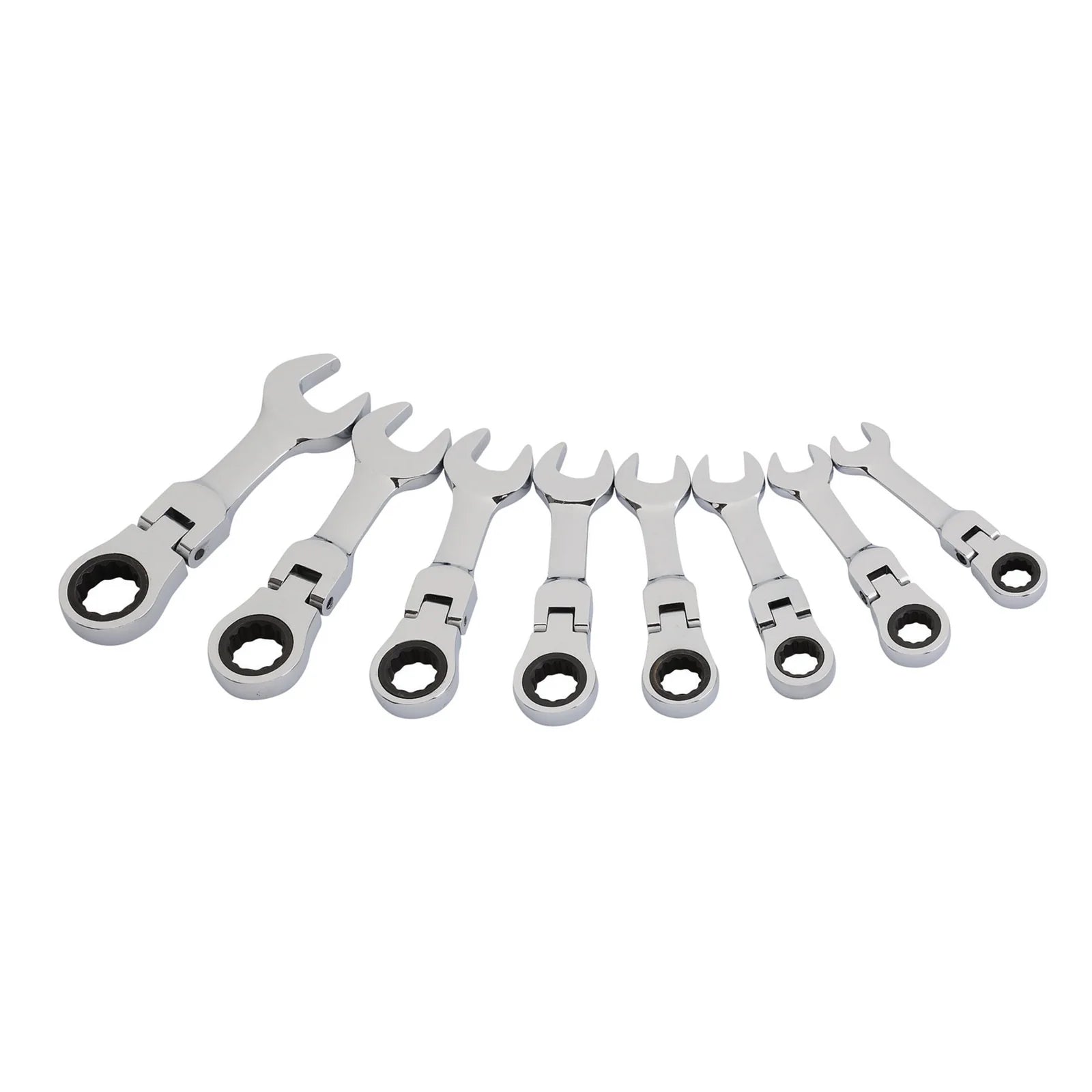 Draper HI-TORQ® Metric Stubby Flexible Head Ratchet Combination