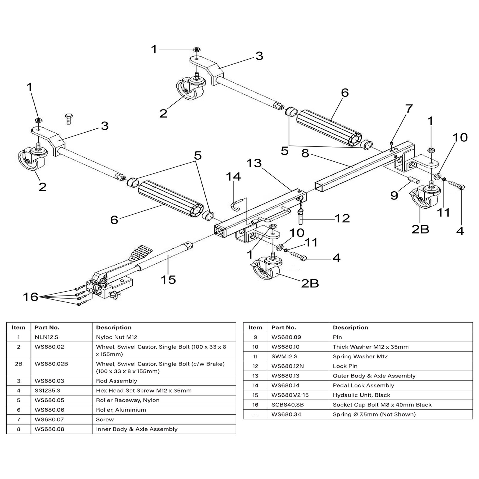 Sealey Screw WS680.07