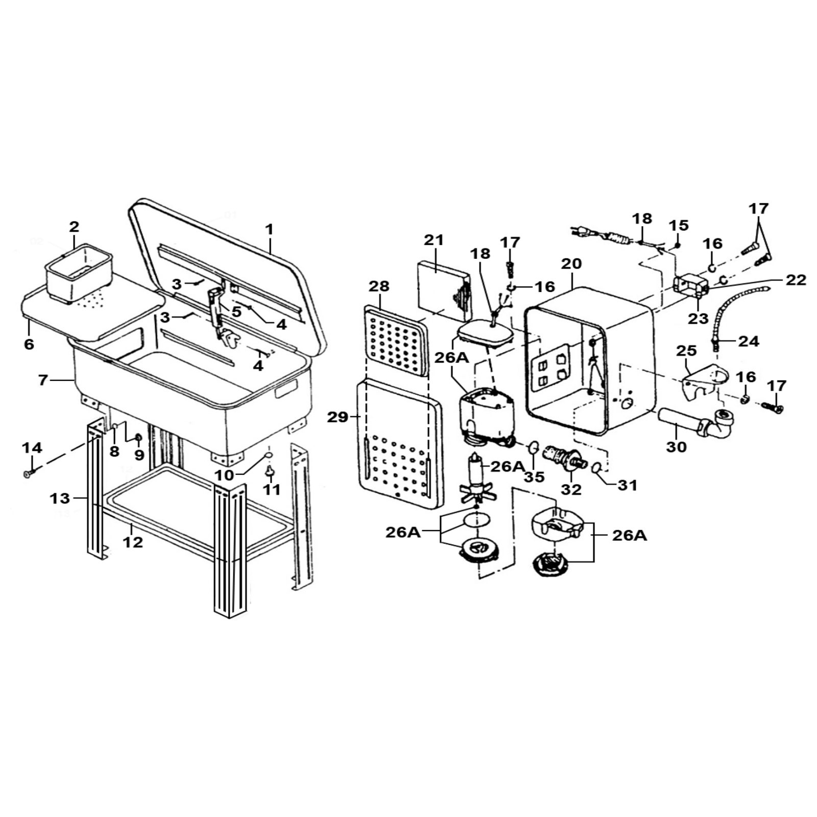 Sealey Work Shelf SM19-V3-06
