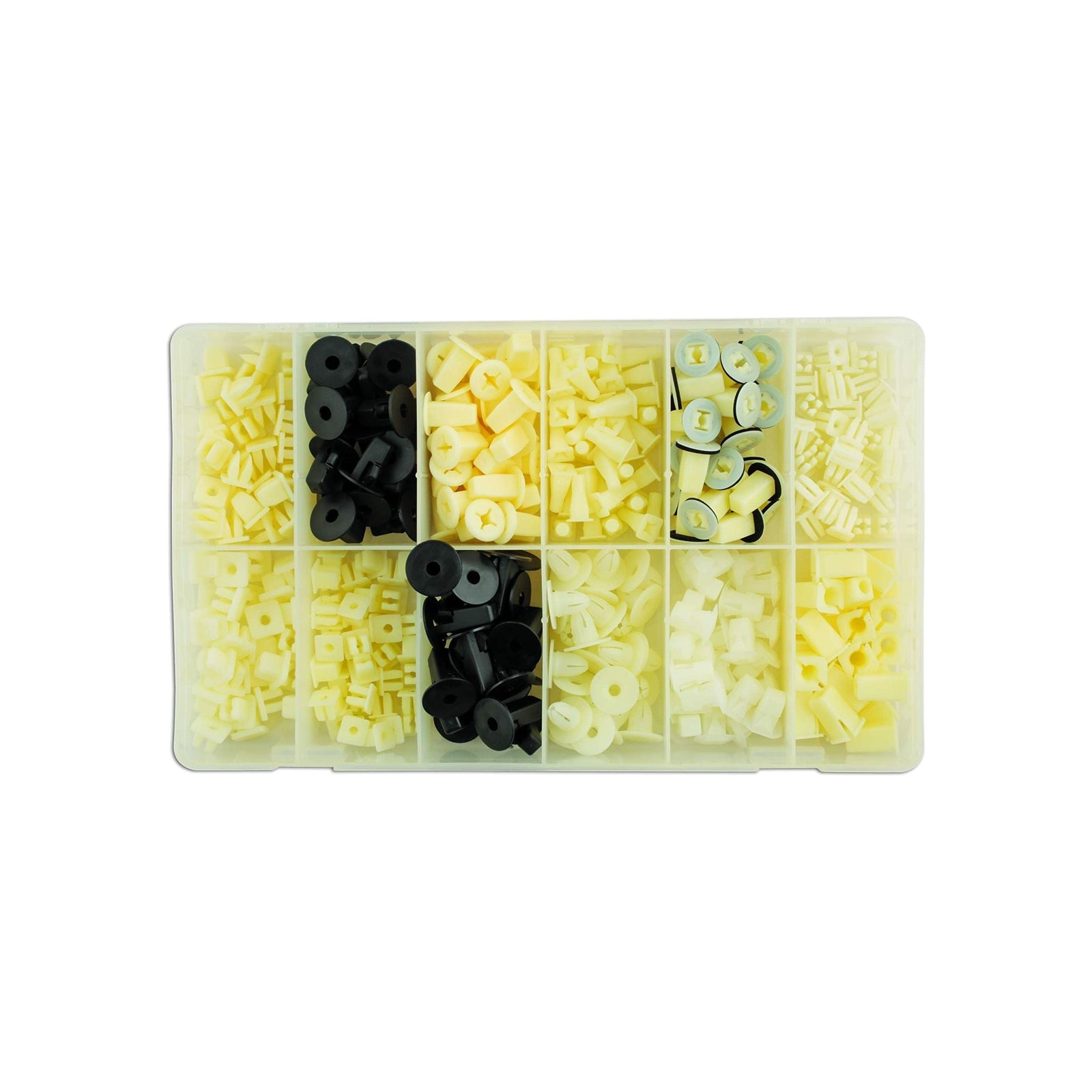Connect Assorted Plastic Locking Nuts 350pc 36043