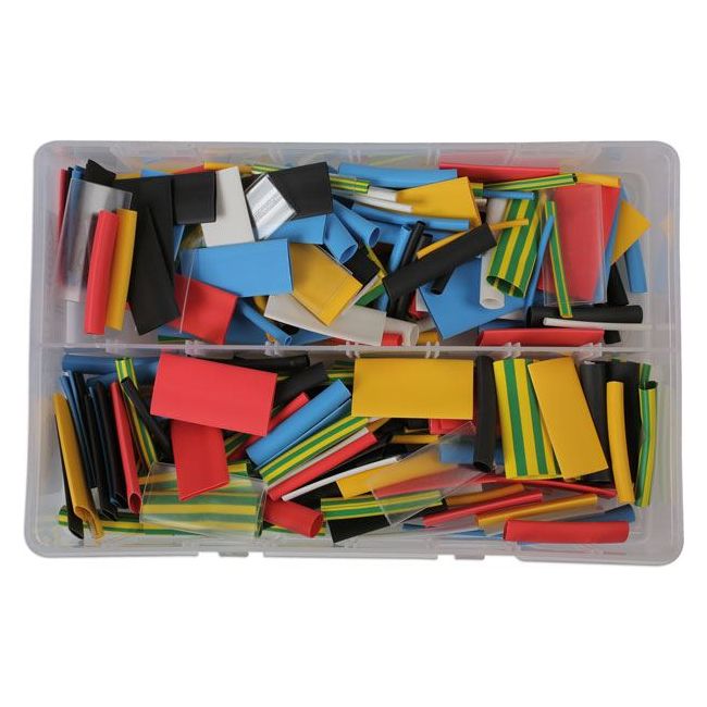 Tool Connection Assorted Coloured Heat Shrink 300pc 31894