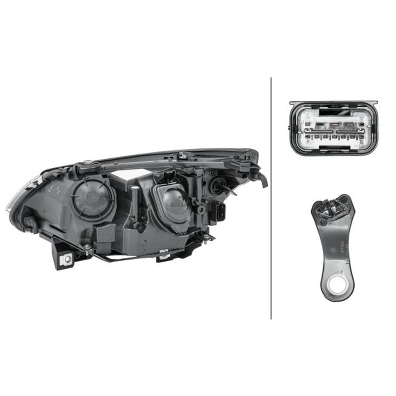 Hella Headlight Headlamp PY21W Right 1EL 009 449-021
