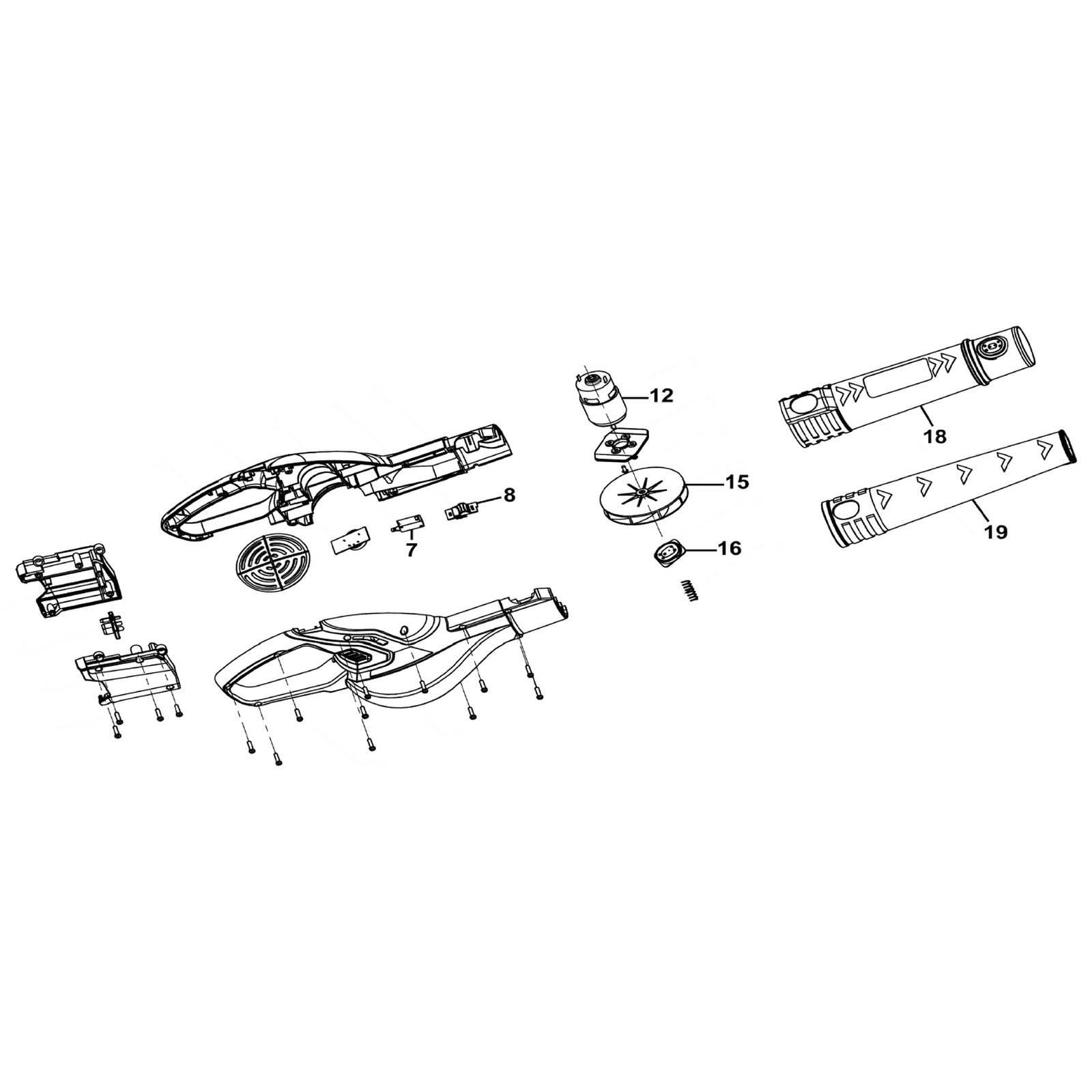 Sealey Motor CP108VBBO-12