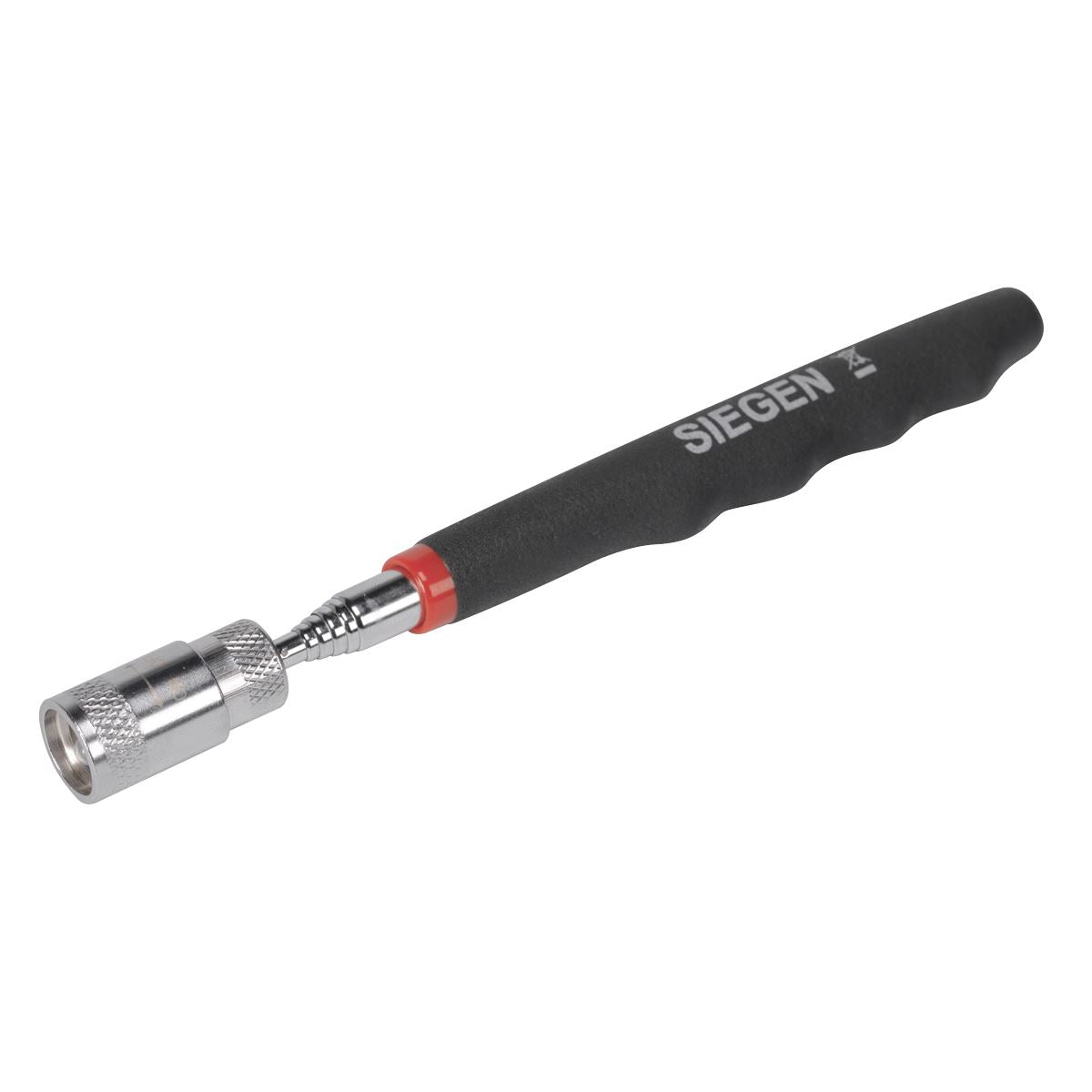 Seigen by Sealey HD Mag Pick-Up Tool with LED 3.6kg Cap Display Box of 16